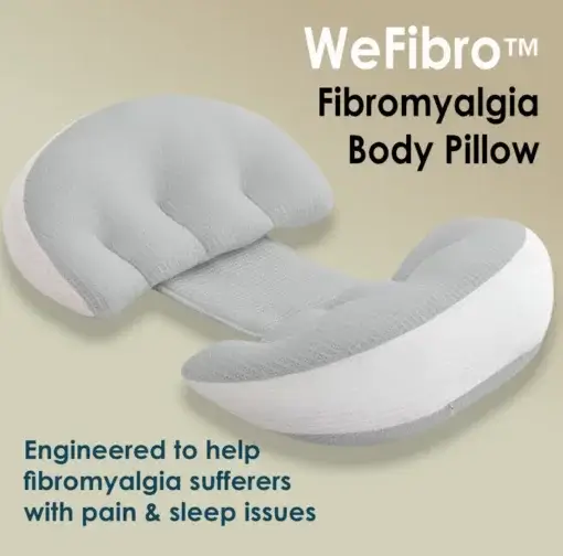 Photo of a body / torso pillow designed for Fibromyalgia